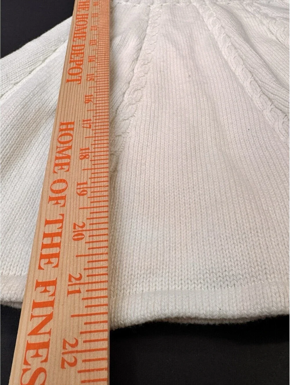 Gymboree Cable Knit Sweater Dress Ivory Girls Sz 4 Fur collar cap sleeve